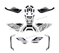 Tracer 9 Gt + Forti 9GT + Paraserbatoio Kit Protettivo Adesivo Icon Performance