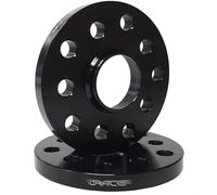 TRACER Distanziali Ruote 10 mm 5x120 Foro 72,6 Anodizzati Neri - 2 Pezzi