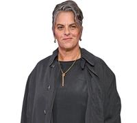 Tracey Emin (Black Outfit) Half Body Buddy Cutout