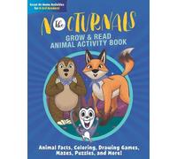 Tracey Hecht The Nocturnals Grow & Read Animal Activity Book (Tascabile)