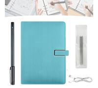 Tracify Pad Notebook, Drawing, Smart Sync Pen And Notebook, With 5 0.02mm High-Precision Spare Refills, 10m Wireless Transmission For Notes, Graffiti, Meetings (Sky blue)