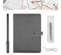 Tracify Pad Notebook, Drawing, Smart Sync Pen And Notebook, With 5 0.02mm High-Precision Spare Refills, 10m Wireless Transmission For Notes, Graffiti, Meetings (Gray)