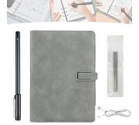 Tracify Pad Notebook, Drawing, Smart Sync Pen And Notebook, With 5 0.02mm High-Precision Spare Refills, 10m Wireless Transmission For Notes, Graffiti, Meetings (Gray skin tone)