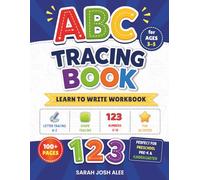 Tracing Book for Kids Ages 3-5: Learn to Write Workbook with Letter Tracing A-Z, Numbers 0-10, Shapes & Pen Control | Preschool Handwriting Practice ... for Pre-K & Kindergarten | Full Color Edition