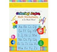 Tracing Letter and Numbers, Coloring Pages, Math Worksheets, & So Much More!