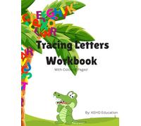 Tracing Letter Workbook- With Coloring Pages