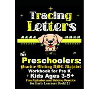Tracing Letters for Preschoolers: Practice Writing ABC Alphabet Workbook for Pre K Kids Ages 3-5+ | Fun Alphabet and Writing Practice for Early Learners Book 121