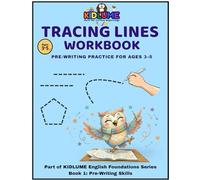 Tracing Lines Workbook for Kids Ages 3-5: Pre-Writing Practice Book to Build Pencil Control, Fine Motor Skills & Handwriting Readiness | Fun Learning Activities for Preschool & Kindergarten