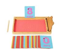 Tracing Tray - Wood, 9.61x5.83in Sand Tray Alphabet Writing Board Fine Motor Skill Development | Sensory Learning Educational Activity, Letter Practice Drawing Board For Preschool Learning