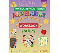 Tracing Workbook for Kids Ages 3-6: Learn Alphabet, Numbers, Shapes & Coloring | Preschool Activity Book