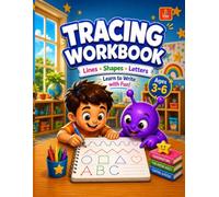 Tracing Workbook: Lines, Shapes & Letters | Learn to Write with Fun!