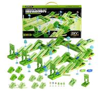 Track Car Toys Cool Fun Interactive Flexible DIY Puzzle Vehicle Playset
