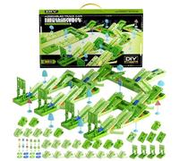 Track Car Toys | Cool Fun Interactive Flexible DIY Puzzle Vehicle Playset |