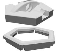 Track Extension Compatible with Gravitrax Gauss Cannon - Marble Run Addition