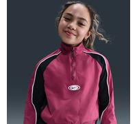 Track jacket con zip a 1/4 Nike - Bambina/Ragazza - Viola XL