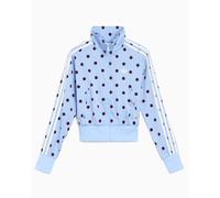 Track Jacket Crop adidas Originals Satin Polka Dots per donna