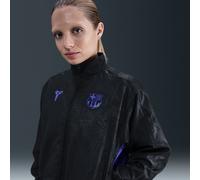 Track jacket da calcio Kobe con grafica FC Barcelona da donna - Away - Nero XL (IT 52-54)