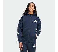 Track jacket New adidas Z.N.E. Full-Zip Hooded Aurora Ink XS