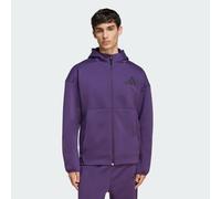 Track jacket New adidas Z.N.E. Full-Zip Hooded Aurora Plum M Short