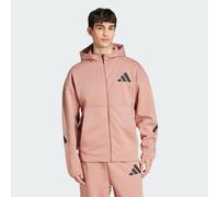 Track jacket New adidas Z.N.E. Full-Zip Hooded Warm Clay XS