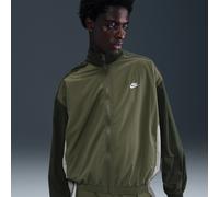 Track jacket oversize in tessuto Nike Club - Uomo - Verde XS