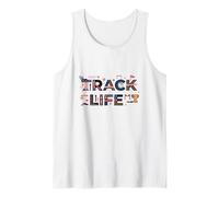 Track Life Track And Field Athlete Running Track Canotta
