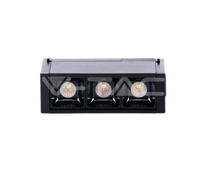 TRACK LIGHT MAGNETICO LINEARE FARETTO LED MAGNETICO 3W NERO CRI≥90 30° 7960
