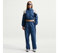 Track pants oversize a vita media Nike - Donna - Blu XL (IT 52-54)