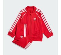 ADIDAS ORIGINALS Tuta da jogging 'Adicolor' rosso / bianco, Taglia 80