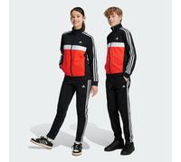 Track suit Essentials 3-Stripes Tiberio Black / Bright Red / White 13-14A
