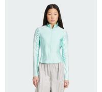 adidas Originals - Adicolor - Top sportivo slim blu acqua con 3 strisce XS