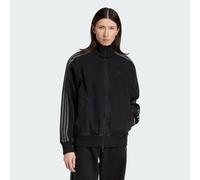adidas Originals - Firebird - Top della tuta in denim nero L