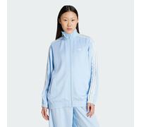 Track Top adidas Originals Satin Firebird Ruffle 3-Stripes Clear Sky S