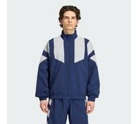 ADIDAS ORIGINALS Giacca di mezza stagione 'BLOCKED TRACK' blu scuro / offwhite Uomo - Abbigliamento - Taglie comode - Giacche ADIDAS ORIGINALS L-XL