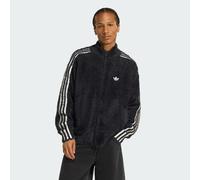 TRACK TOP FAUX MOHAIR CLASSIC Black / Off White XL