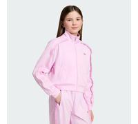 Adidas Originals Firebird Loose Short Track Full Zip Sweatshirt Rosa 9-10 Years Ragazza