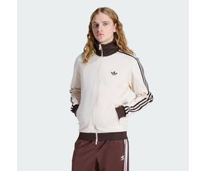 Track Top Iconico Wonder White / Aurora Coffee XL