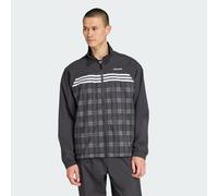 Track top Tartan Loose Black L