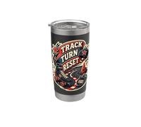 TRACK TURN RESET Roller Derby Curva Bicchiere termico in acciaio inox doppia parete