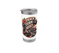 TRACK TURN RESET Roller Derby Curva Bicchiere termico in acciaio inox doppia parete