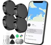 Tracker Android Smart Tag Android Air Android Tag Individuatore chiavi compatibile con Google My Dispositivo Trova app (Android Solo) IP67 Android Tracker Bluetooth KeyFinder per valigia/bagaglio