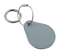 Tracker Case - Pet Tracker Case | Tracker Holder | Pet Tracker Holder | Drop-Shaped PU Leather Tracker Case Key Ring Key Case For Easy Carrying & Protection Waterproof Tracker Case For Pets