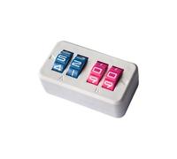Tracker del punteggio del gioco da tavolo 4 cifre portatile Scorekeeper contatore della ruota regolabile per l'intrattenimento sportivo e le sessioni