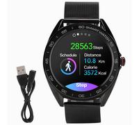 Tracker fitness high-tech, notifiche intelligenti, orologio fitness impermeabile, quadranti personalizzabili, tracker di attività per uomo e donna,