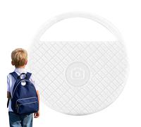 Tracker GPS ABS da 1,5" con allarme bidirezionale da 80 dB | Localizzatore di monitoraggio per chiavi, portafoglio per animali domestici, zaino per valigia per cani e gatti