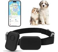 Tracker GPS per cani e gatti, collare per gatti, senza canone mensile, dispositivo di localizzazione per animali domestici compatibile con iOS/Android, localizzatore GPS per animali domestici, mini