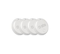 TRACKER SBS Compatibile Apple, confezione da 4 pz, Bianco