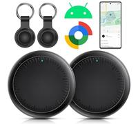 Tracker Tag Android, 2 Pezzi Smart tag Android, Funziona con Google Dov'è App, Bluetooth Trova Oggetti, Air Tracker Bluetooth Localizzatore Chiavi per Chiavi/Bagagli/Valigie