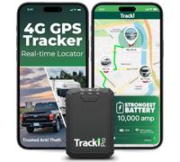 Tracki Pro GPS Tracker per Auto - Localizzatore Satellitare Magnetico Impermeabile 4G LTE, Batteria Fino a 7 Mesi, Distanza Illimitata, Notifiche, Geolocalizzatore Veicolo Nascosto (con Abbonamento)