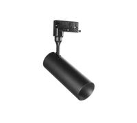 Proiettore Cilindrico Smile Alluminio Nero Led 15W 3000K Luce Calda Cri80 50°